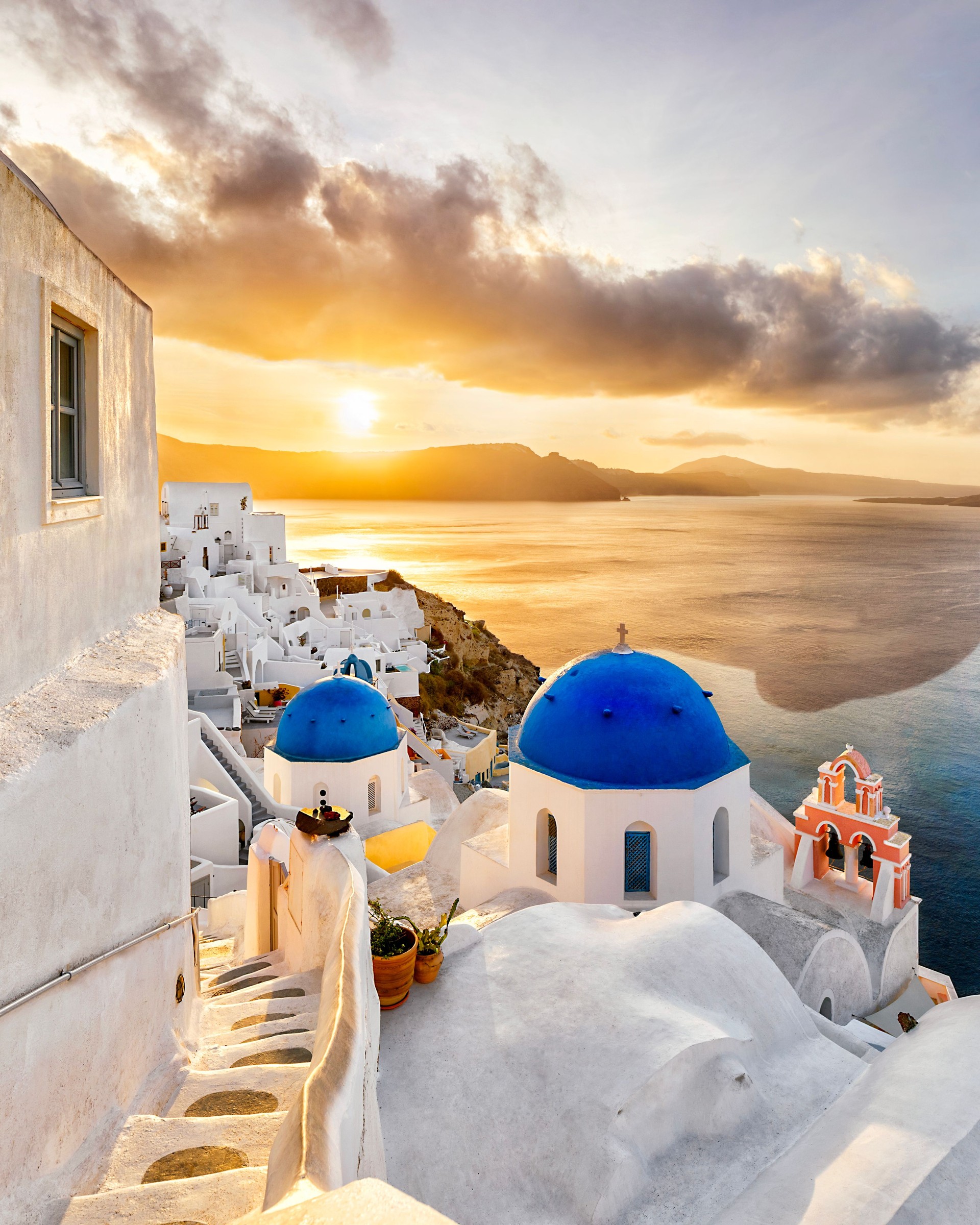 Sunset in Oia