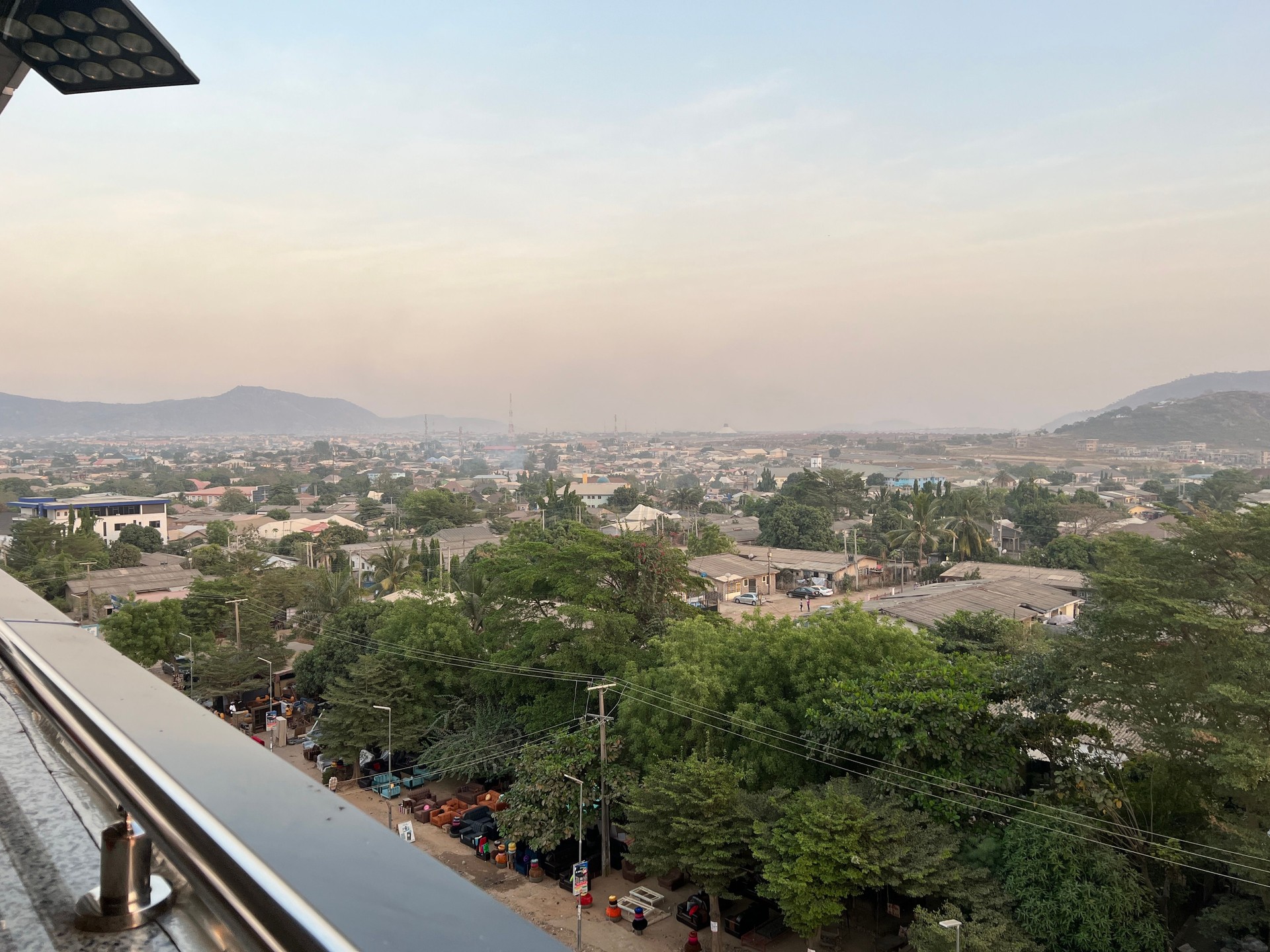 Top shot showing Kubwa Abuja